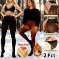 Fleece Lined Winter Tights Women