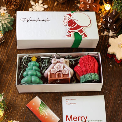 Cute Christmas Scented Candle Gift Set