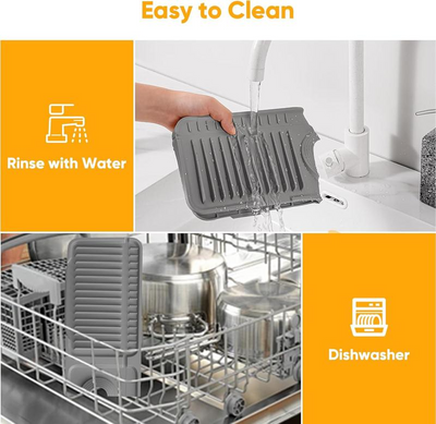 24 Inch Faucet Mat for Kitchen Sink