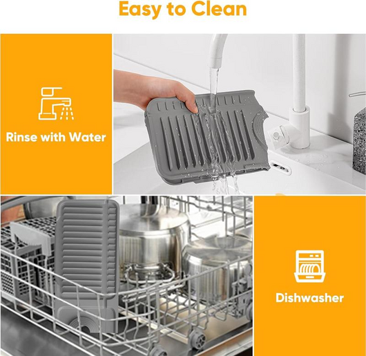 24 Inch Faucet Mat for Kitchen Sink