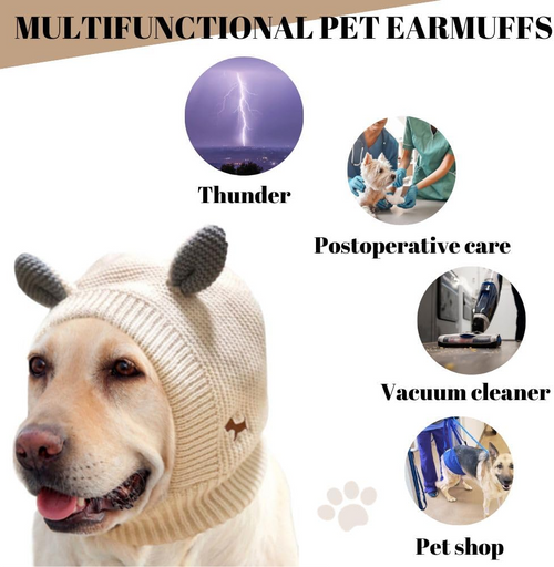 Noise Protection Dog Hat