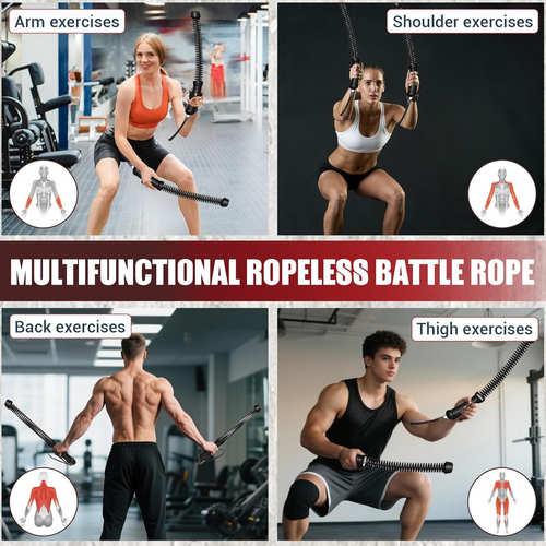 Weighted Ropeless Battle Ropes