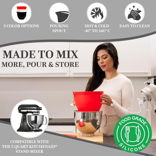 MixMaster Silicone Bowl Set
