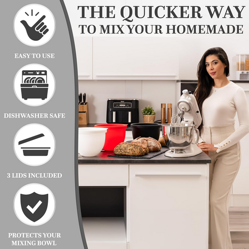 MixMaster Silicone Bowl Set