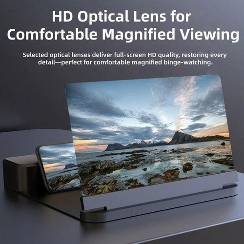 Watching TV Phone Screen