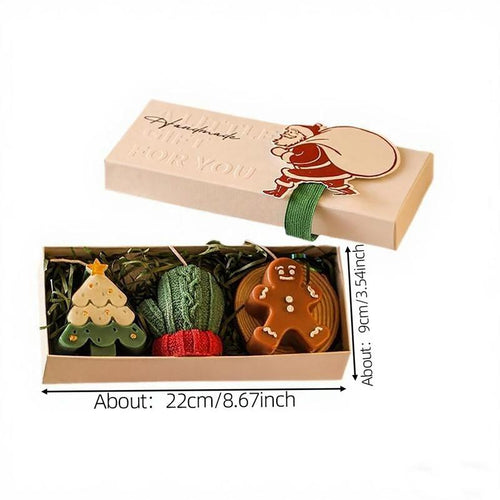 Cute Christmas Scented Candle Gift Set