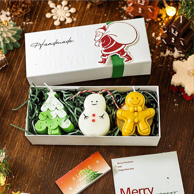 Cute Christmas Scented Candle Gift Set