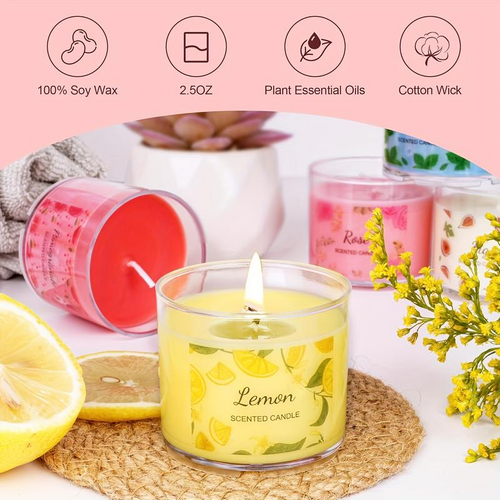 12-Piece Home Scented Candles Set