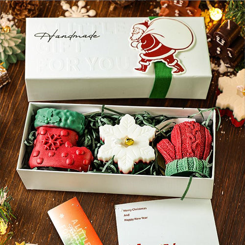 Cute Christmas Scented Candle Gift Set